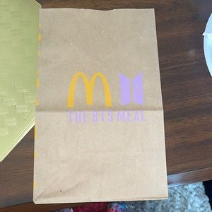 Bts McDonald's bag